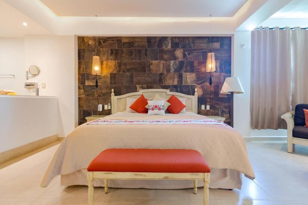 Encantadora Suite súper amplia en Colibrí PdC Playa del Carmen Exterior foto